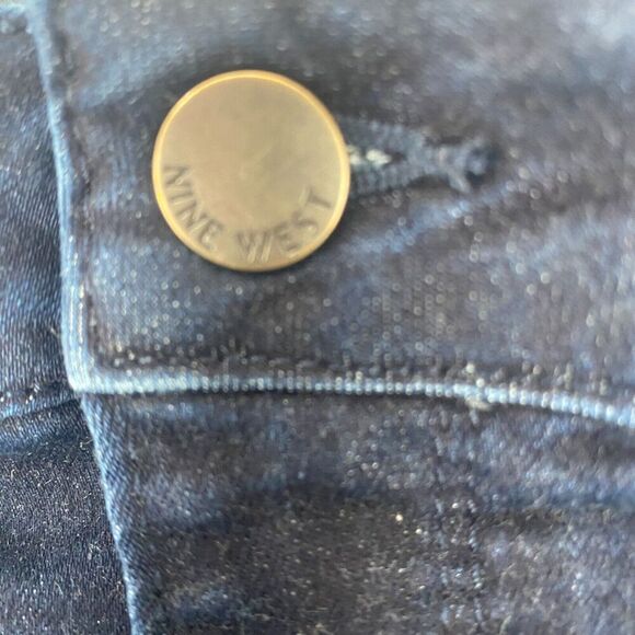 Nine West Jeans Bootcut Denim Women's Size 18 Blue 5-Pocket Mid Rise Medium Wash - Picture 12 of 16